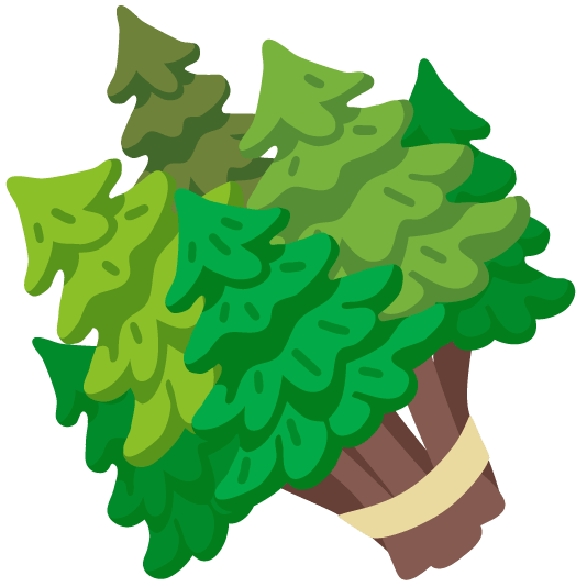 bouquet evergreen tree