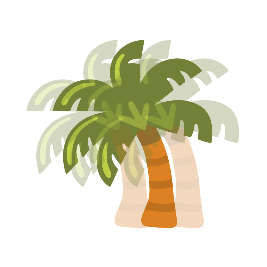 heartbeat palm tree
