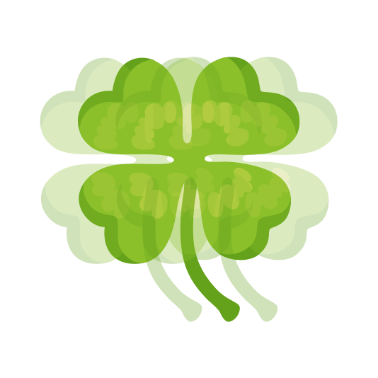 heartbeat four leaf clover