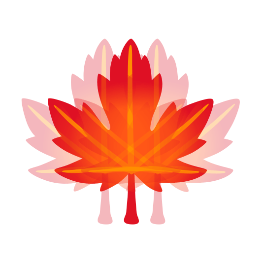 heartbeat maple leaf