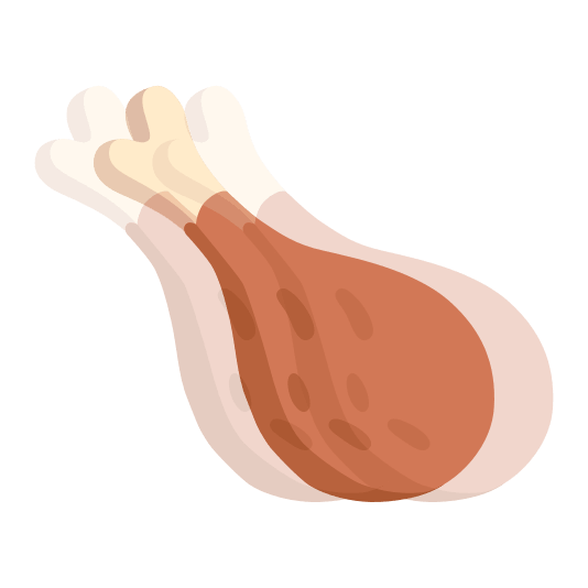 heartbeat poultry leg