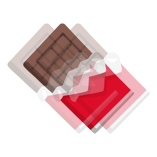 heartbeat chocolate bar