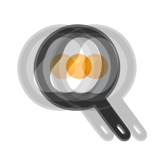heartbeat fried egg
