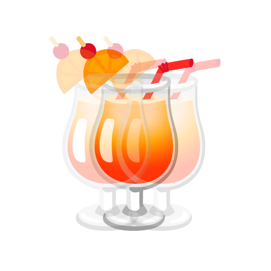 heartbeat tropical drink