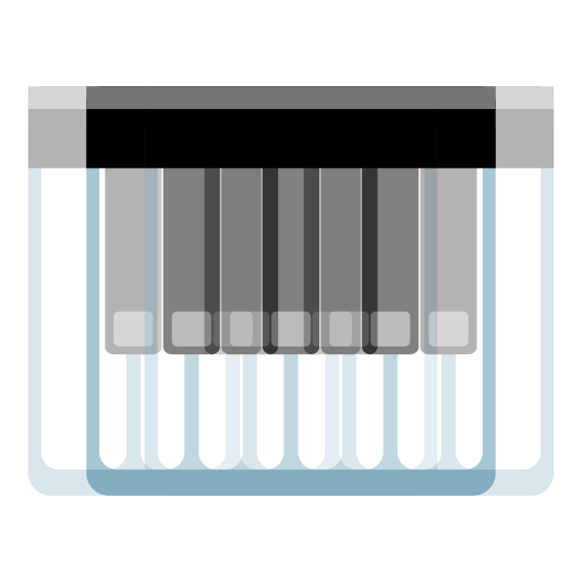 heartbeat musical keyboard