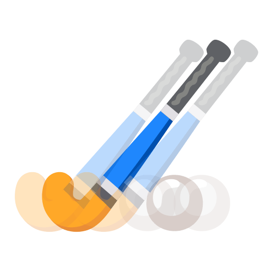 heartbeat field hockey stick and ball