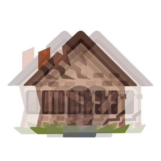 heartbeat derelict house building