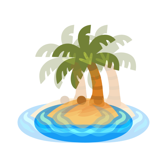 heartbeat desert island