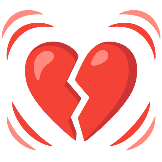 heartbeat broken heart