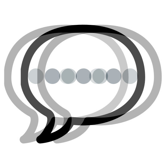 heartbeat speech balloon