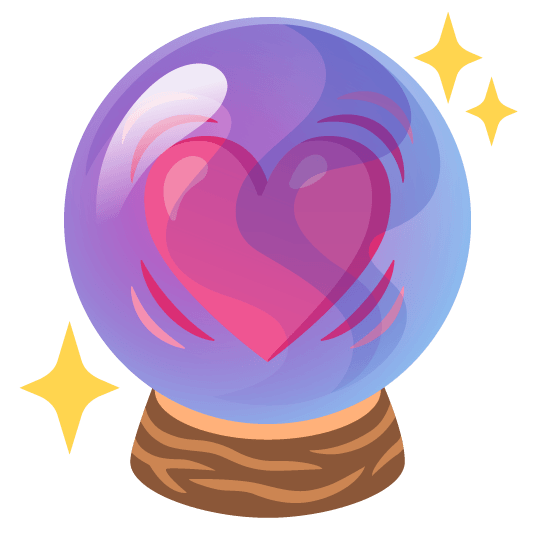 heartbeat crystal ball
