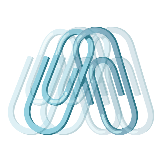 heartbeat linked paperclips
