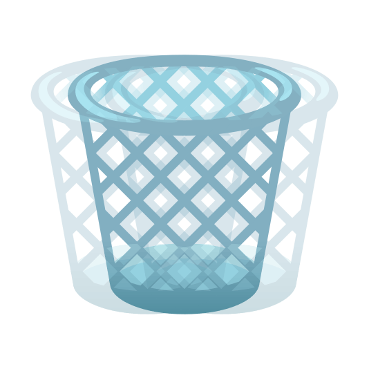 heartbeat wastebasket