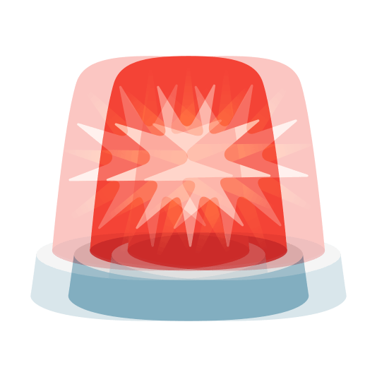 heartbeat rotating light