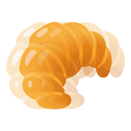 heartbeat croissant