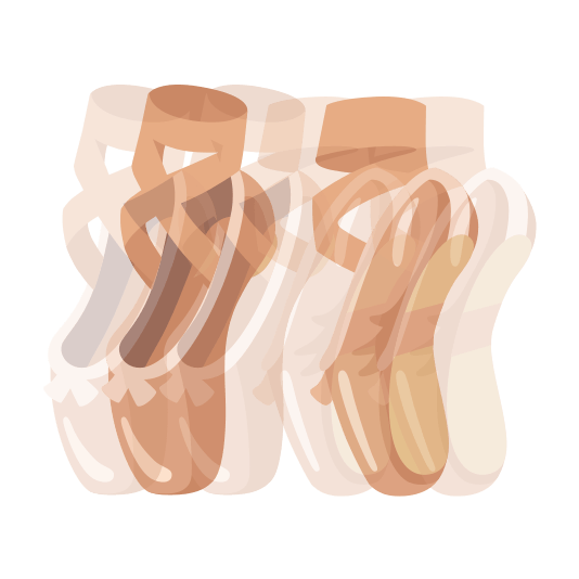 heartbeat ballet shoes