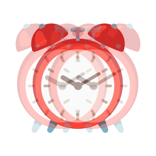 heartbeat alarm clock