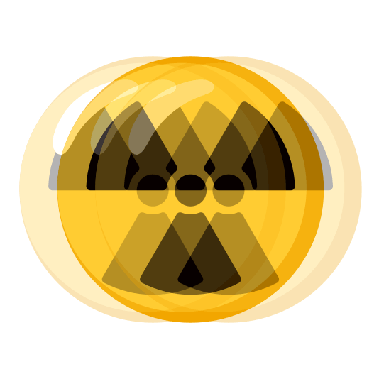 heartbeat radioactive sign