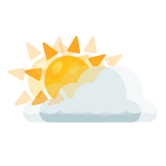 heartbeat partly sunny