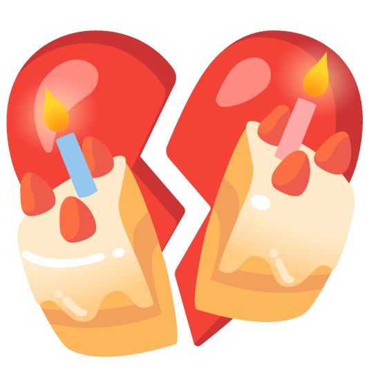 broken heart birthday