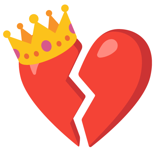 broken heart crown