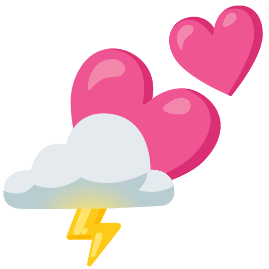 two hearts lightning