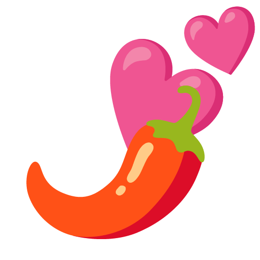 two hearts hot pepper