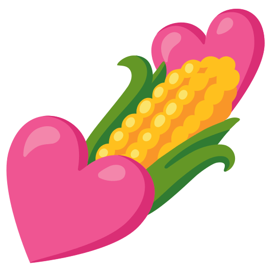 two hearts corn