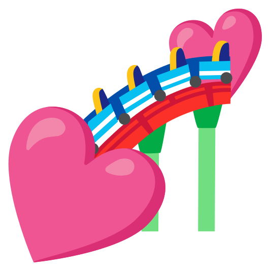two hearts roller coaster