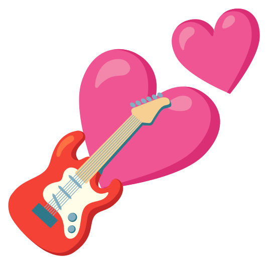 two hearts guitar