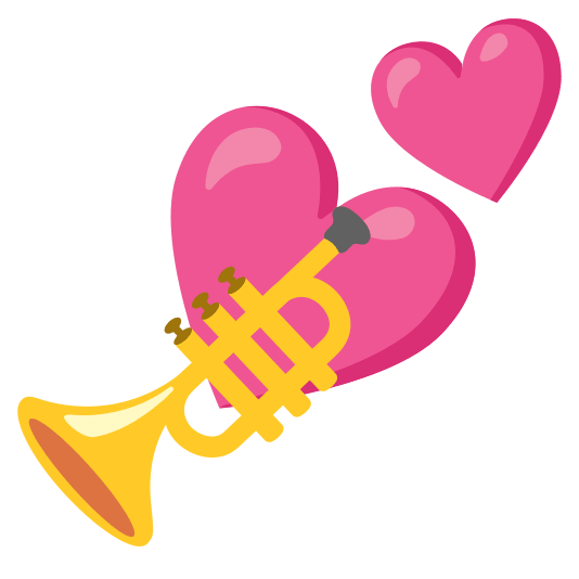 two hearts trumpet