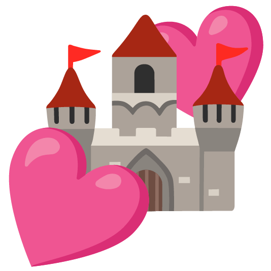 two hearts european castle