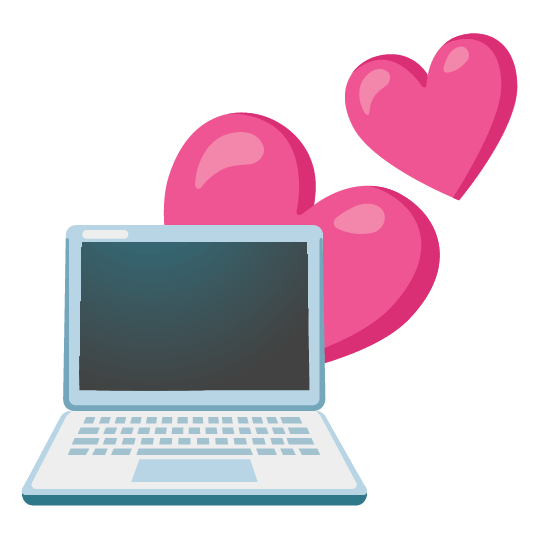 two hearts computer