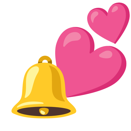 two hearts bell
