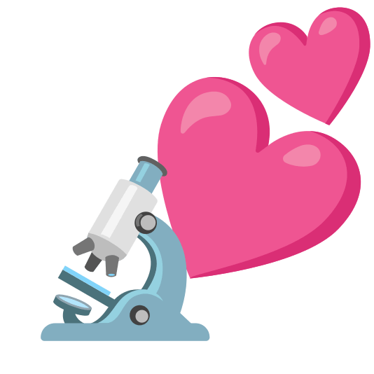 two hearts microscope