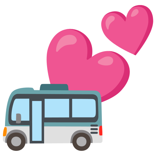 two hearts bus