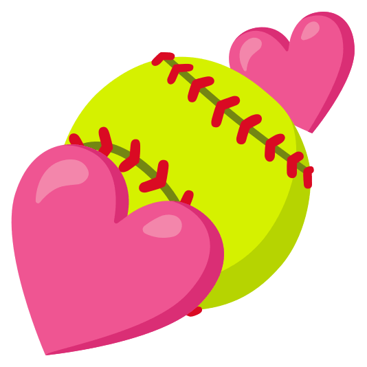 two hearts softball
