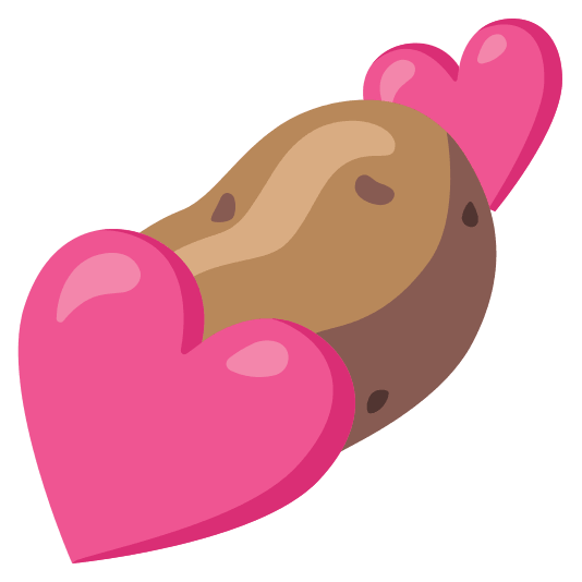 two hearts potato