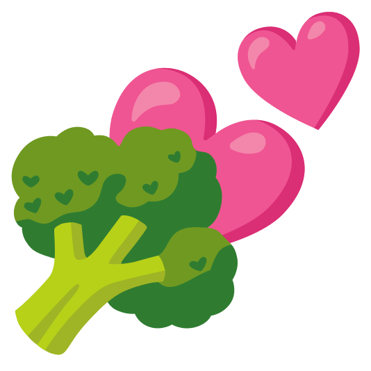 two hearts broccoli