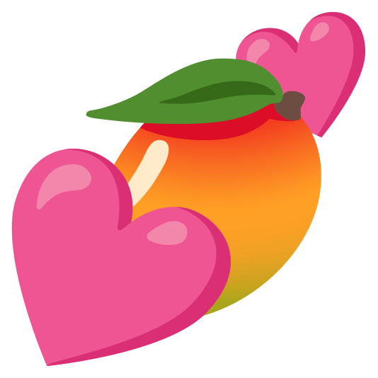 two hearts mango
