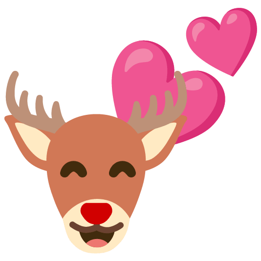two hearts deer
