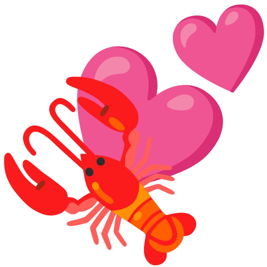 two hearts lobster