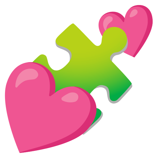 two hearts jigsaw