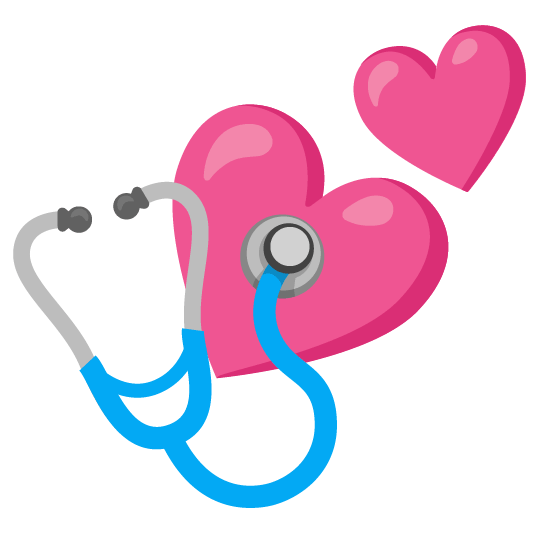 two hearts stethoscope