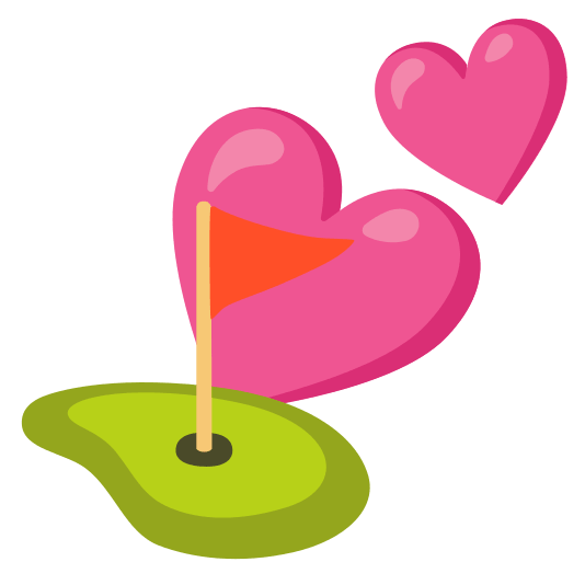 two hearts golf