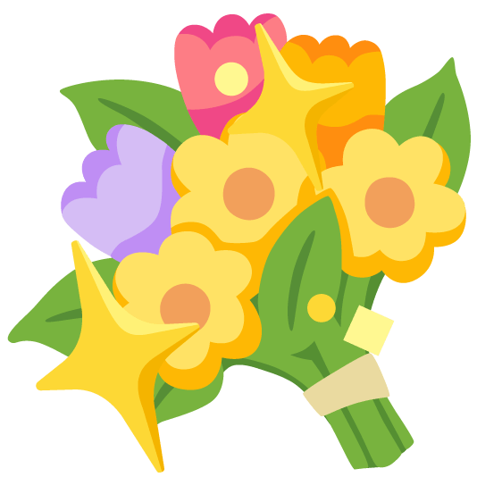 sparkling heart bouquet