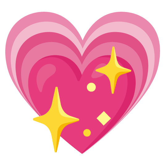 sparkling heart heartpulse