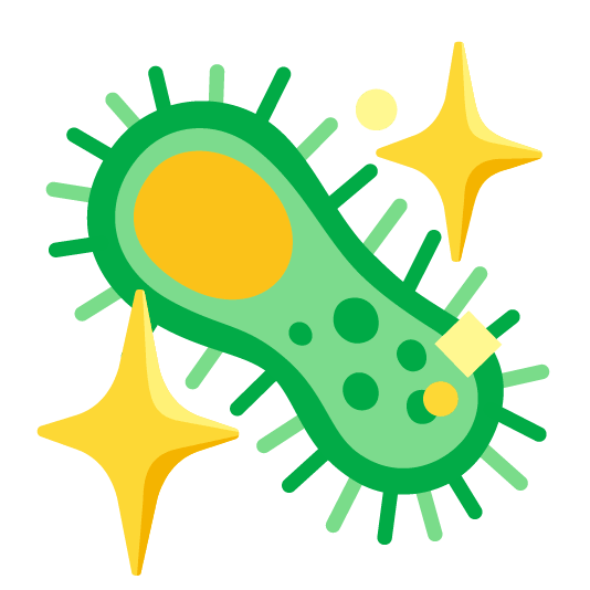sparkling heart microbe