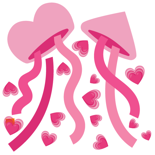 heartpulse confetti ball