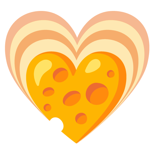 heartpulse cheese wedge